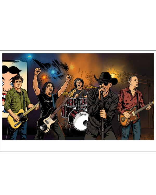 Dramarama<br/>Limited Edition<br/>Color Comic Art Print